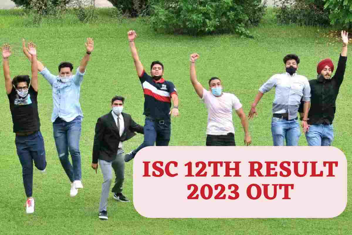 ISC 12th Result 2023 Out