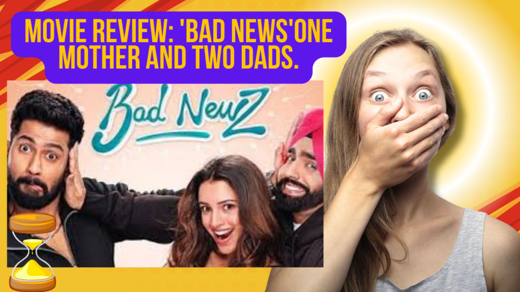 Movie Review: 'Bad News'One mother and two dads.